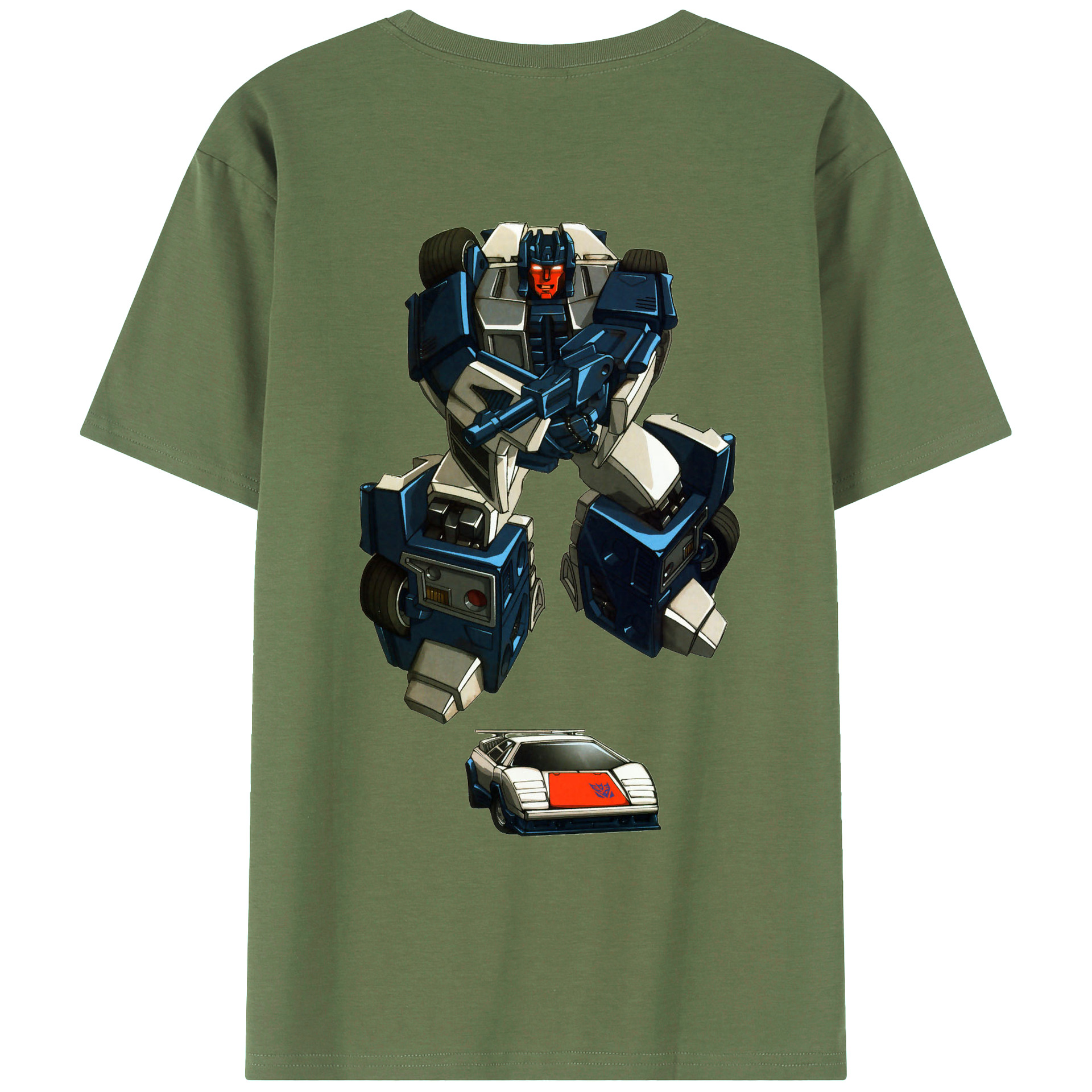 （画像用）  綿100％ メンズ半袖Tシャツ（バックプリント） 通気性
